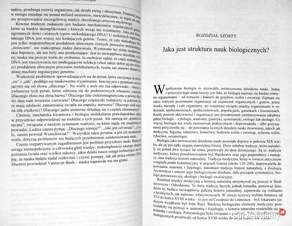 To jest biologia Ernst Mayr Chełm