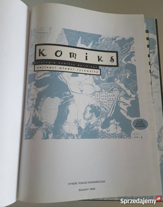 Antologia komiksu polskiego T Kołodziejczyk Warszawa