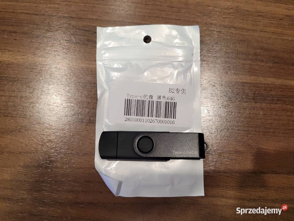 Pamięć flash 64GBpendrive usb dwa w jednym OTG Sosnowiec sprzedam