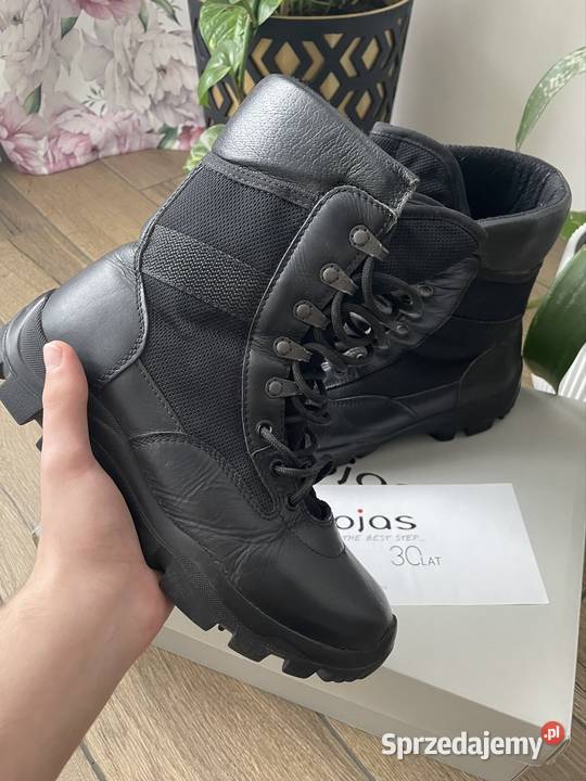 Czarne Buty Wojas R38