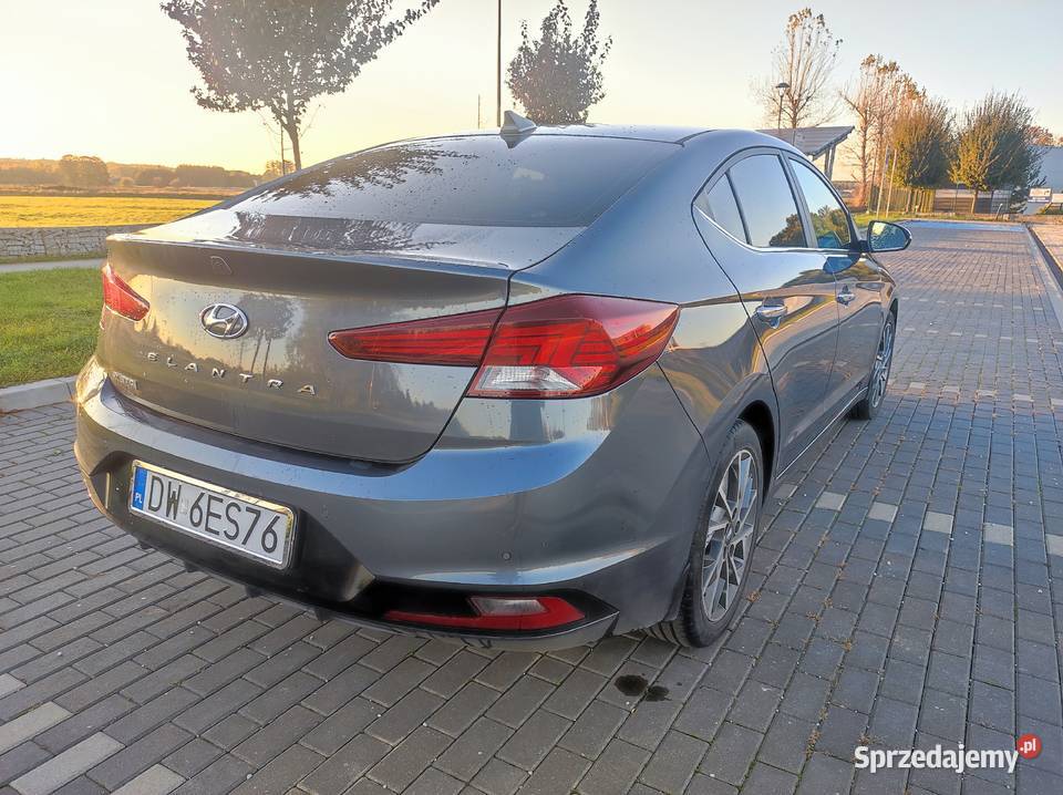 Hyundai Elantra VI LIFT 16 MPI LPG Automat 2019r nieuszkodzony