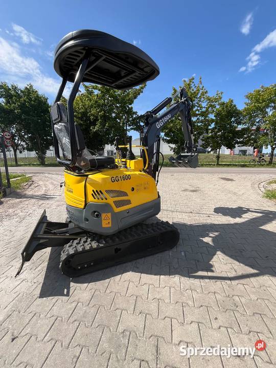 GG1600 Nowa Minikoparka marki Gunter Grossmann Lidzbark