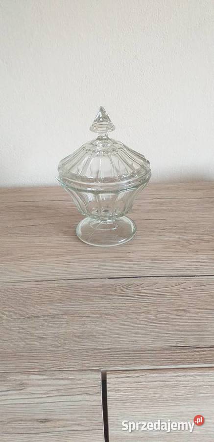 Pucharek Hortensja prl Porcelana i szkło Przedbórz