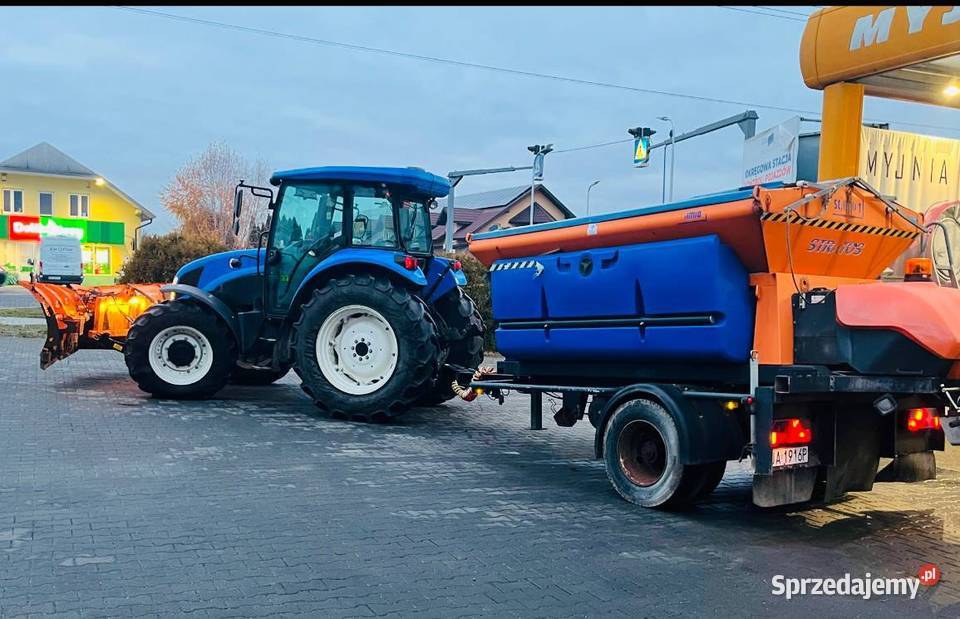 Przyczepka Solarka piaskarka schmidt stratos Radymno