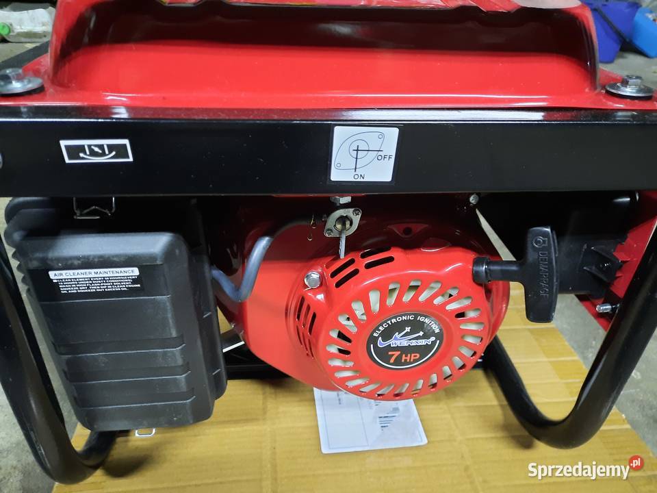 Agregat prądotwórczy 7KW NOWY 3500W 12V230V400V łódzkie Andrespol sprzedam