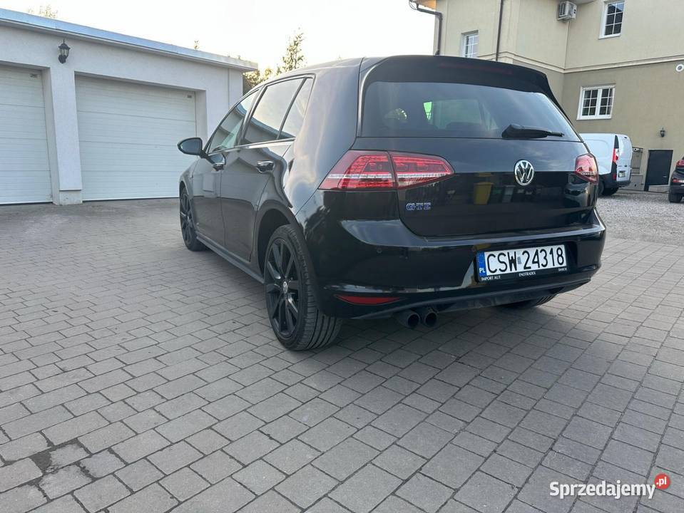 Volkswagen Golf 7 GTE Plugin hybrid ogranicznik prędkości
