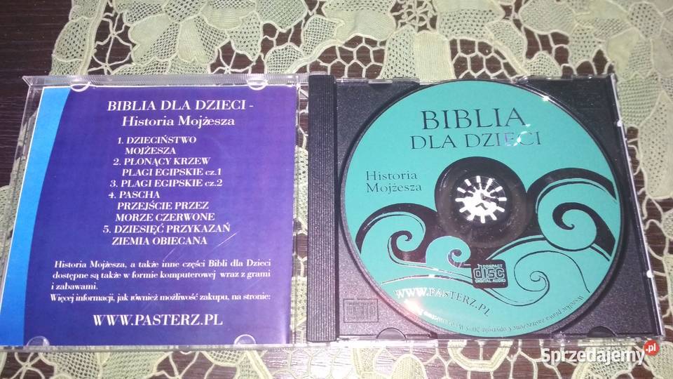 Multimedialna Biblia Dzieci Historia Mojżesza 1 płyta sprzedam
