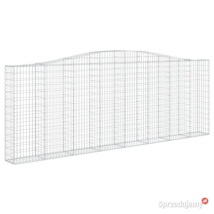 Łukowaty kosz gabionowy 400x30x140160 mazowieckie Warszawa