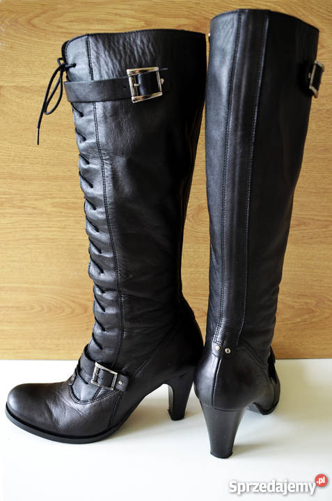 BALDACCINI kozaki r38 skóra