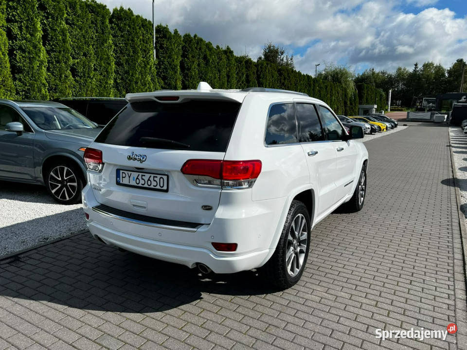 Jeep Grand Cherokee Overland Europa 30d V6 czujnik parkowania Grand Cherokee Baranowo sprzedam