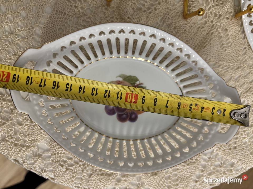 Zestaw ażurowych półmisków Sędziejowice