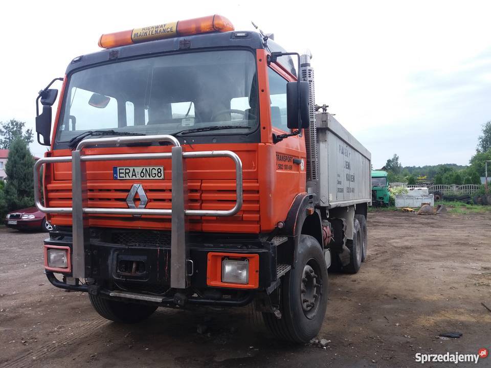 Renault maxter kerax wywrotka 6x4 Wywrotki Radomsko
