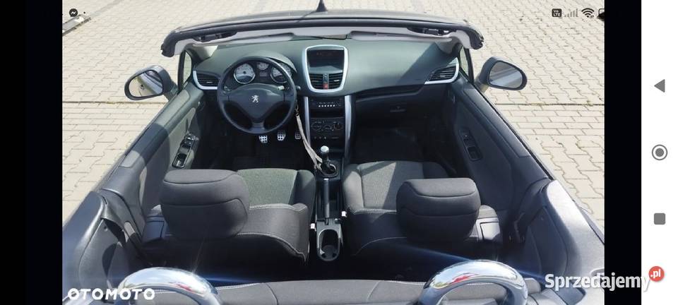 Peugeot 207cc Rok produkcji 2008 Podbiel sprzedam