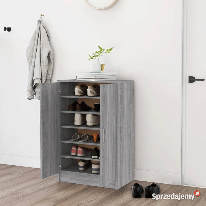 Szafka na buty szary dąb sonoma 60x35x92 Warszawa sprzedam