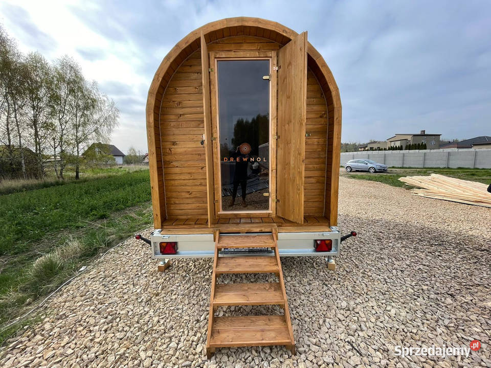 sauna ogrodowa sauna sauna owalna igloo sauna Częstochowa