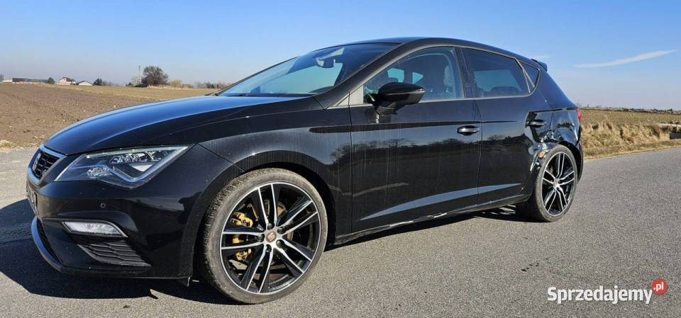 Seat Leon 20 tdi automat FR III 2012 uszkodzony Leon Pleszew