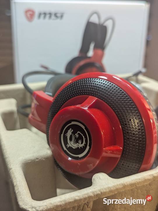 Słuchawki gamingowe MSI małopolskie Kraków