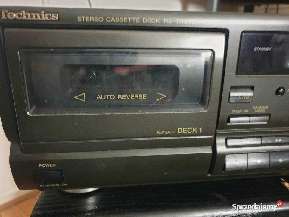 Technics magnetofon dwukasetowy Leżajsk