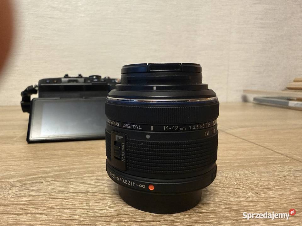 Olympus E5 obiektyw 1442mm Uszkodzony na części łódzkie Zelgoszcz sprzedam