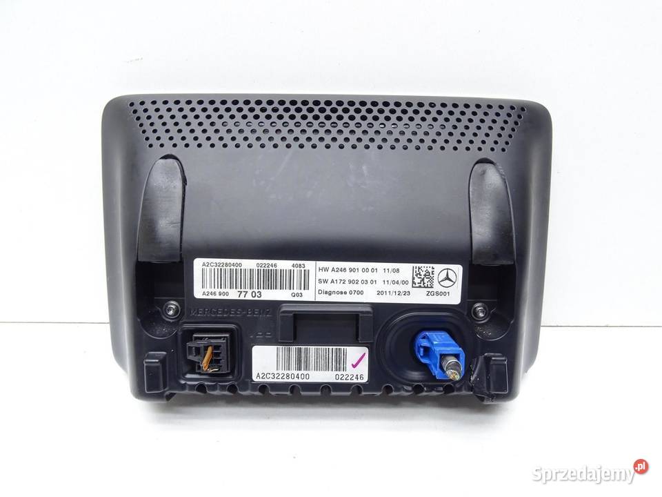 WYŚWIETLACZ EKRAN LCD NAVI NAWIGACJI A2469007703