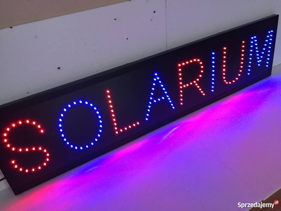 Reklama LED 130x30 zewnętrzna Pomiechówek