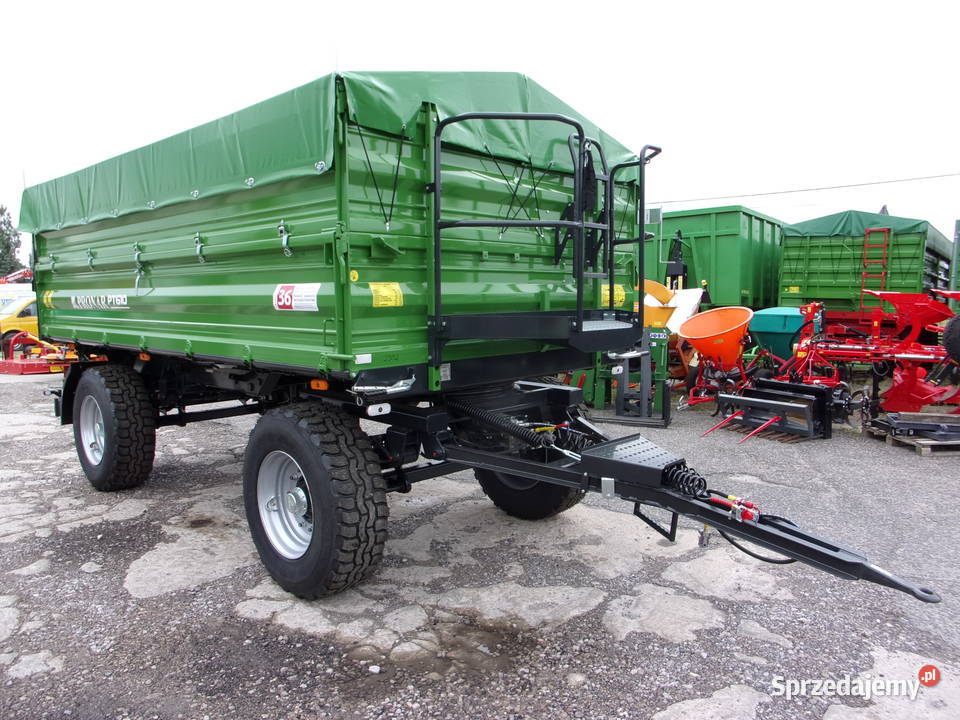 NOWA Przyczepa rolnicza dwuosiowa PRONAR PT610 Rolnictwo