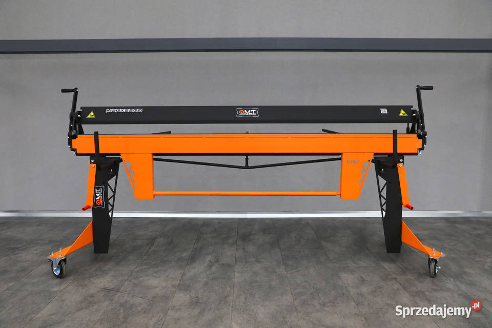 Giętarka do blachy OLMET M20X2200 z nożem łódzkie Pabianice