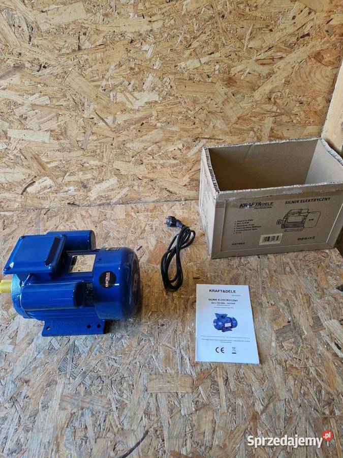SILNIK ELEKTRYCZNY JEDNOFAZOWY 220V 22kW 2800RPM Głogowa