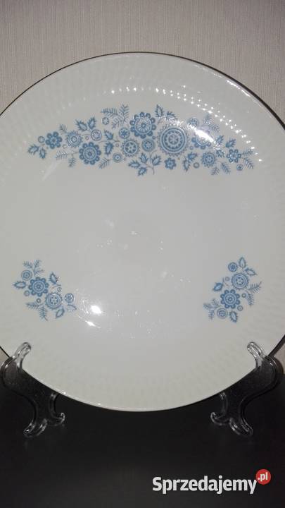 Talerz patera fason Karol porcelana Chodzież Porcelana i szkło Warpechy Stare sprzedam