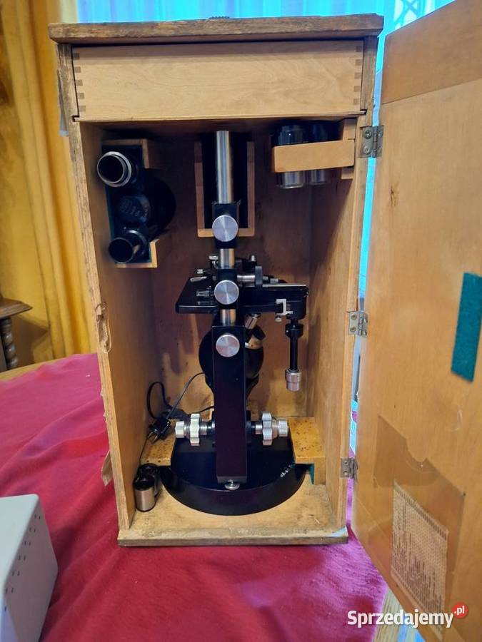 Mikroskop PZO Odwrócony Piła