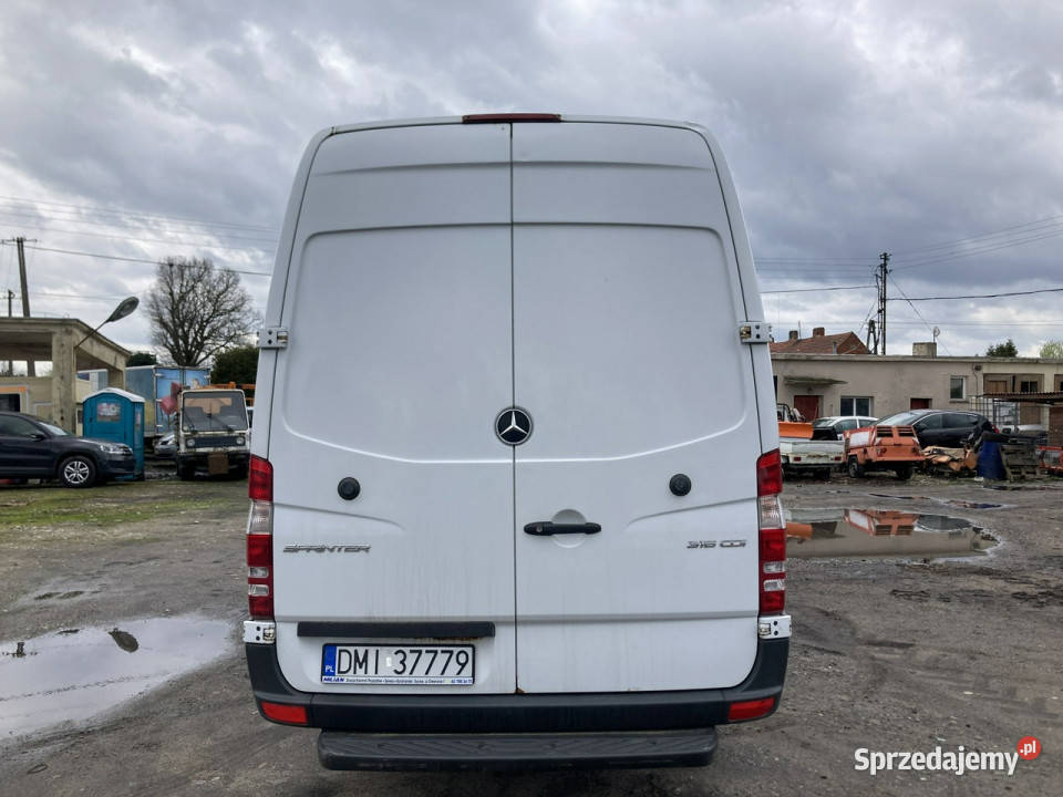 Mercedes Sprinter MB Sprinter 316CDI Klima 2018 tempomat dolnośląskie Syców