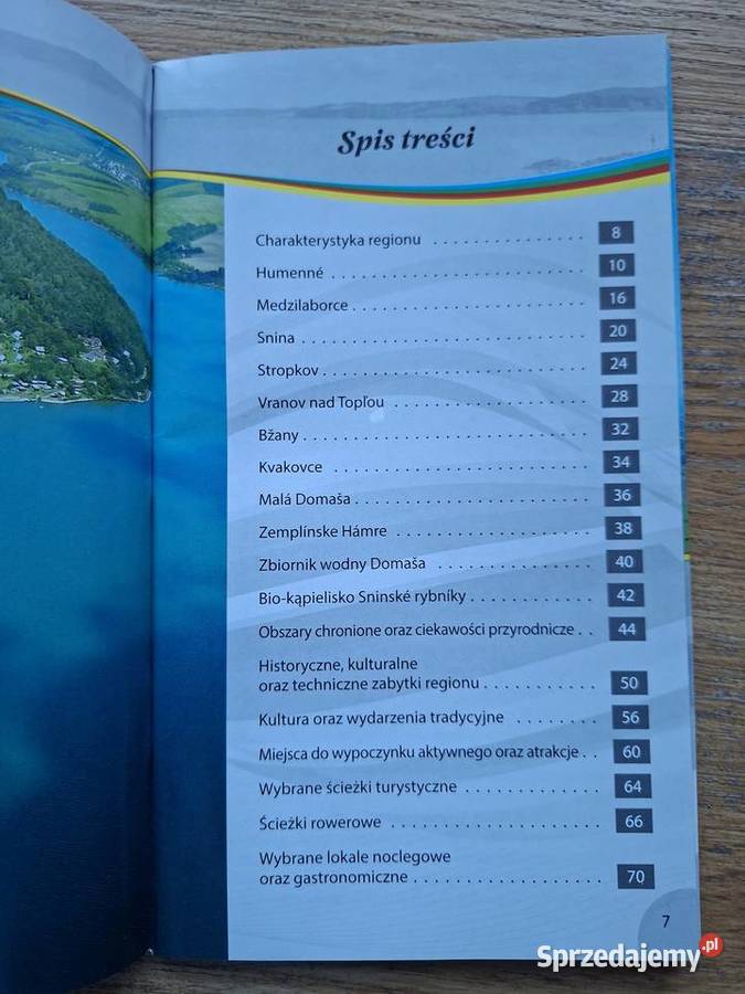 Słowacja przewodnik Zemplinem górnym Kraków