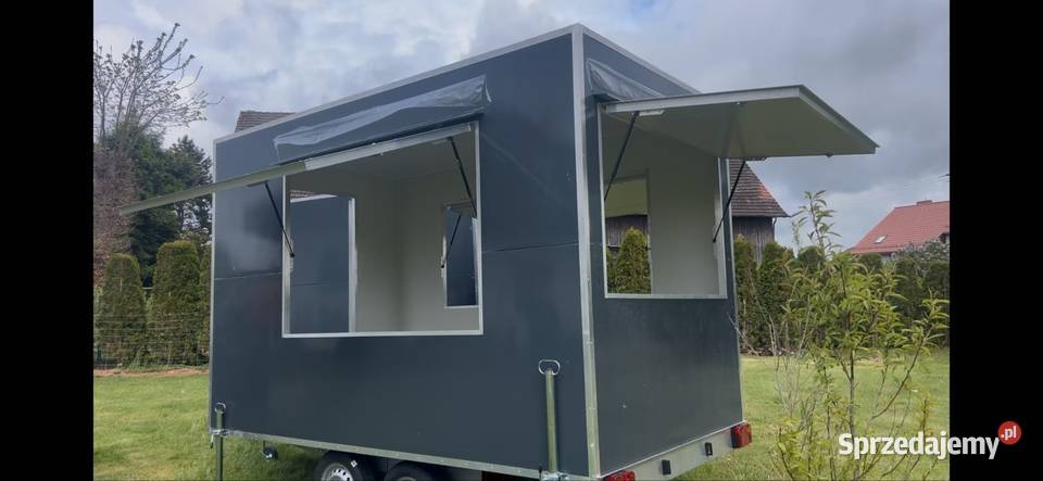 PRZYCZEPA GASTRONOMICZNA 350m NOWA instalacja