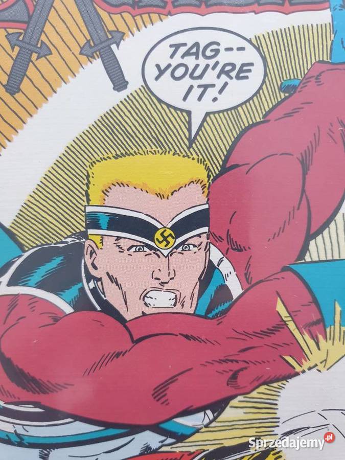 Excalibur 7 komiksów Marvel USA 1989 Superbohaterowie pomorskie Gdynia