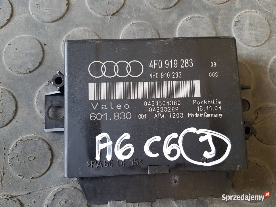 AUDI A6 C6 MODUL PARKOWANIA CZUJNIK 4F0910283 Turkowice