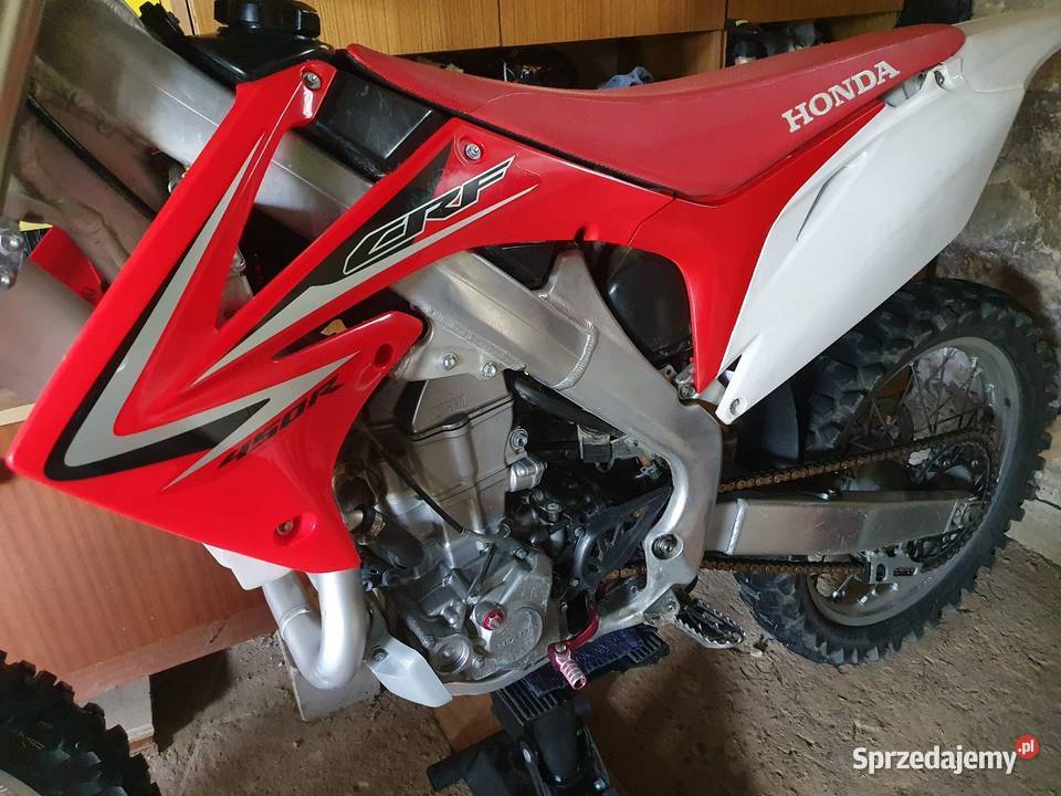 Honda Crf 450R czerwony Prymusowa Wola