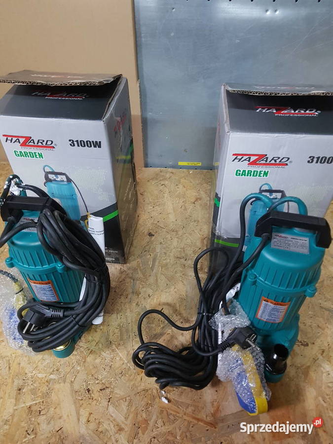 POMPA DO BRUDNEJ WODY 3100W PŁYWAK SITKO hazard Głogowa