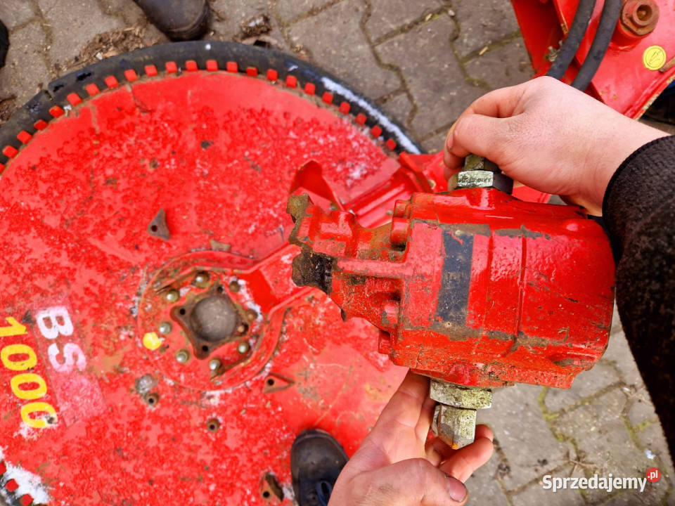 Kosiarka krawędziowa do obkaszania drzew słupów uszkodzony Klepacze