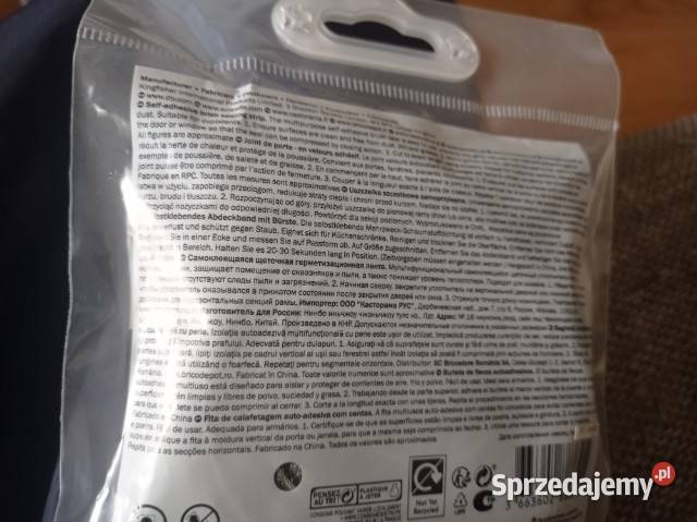 Uszczelka szczotkowa samoprzylepna Diall szara Pozostałe Chorzów