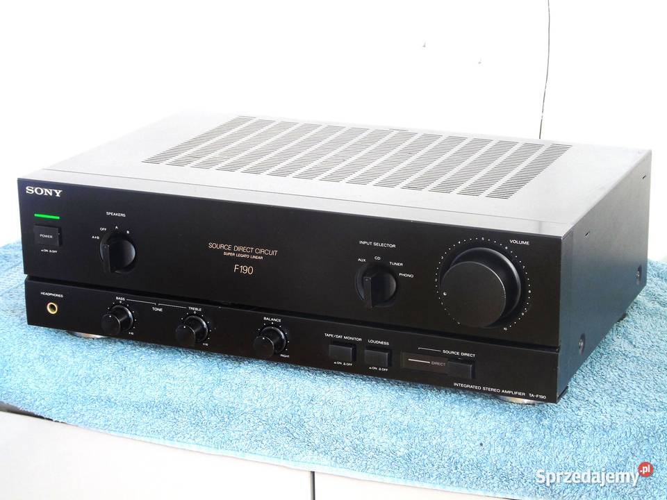 Wzmacniacz Sony TAF190 sprawny i ładny WYSYŁKA podkarpackie Jasło sprzedam
