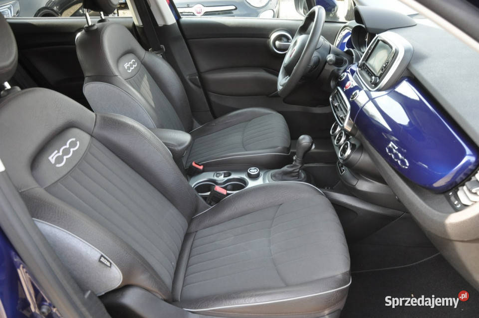 Fiat 500x 14T 140 Automat Xenon Navi Półskóra 500X Fiat Dąbrowa Górnicza