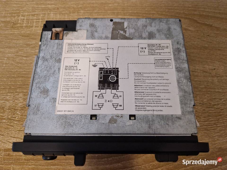 Radio Samochodowe Blaupunkt Freiburg CR 43 1993 Koronowo