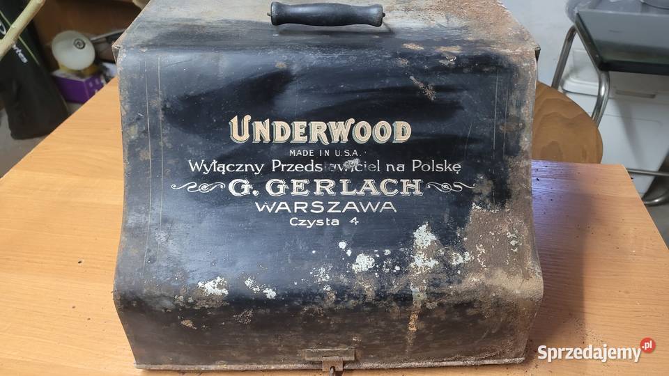 Przedwojenna maszyna do pisania Underwood No5 mazowieckie Warszawa