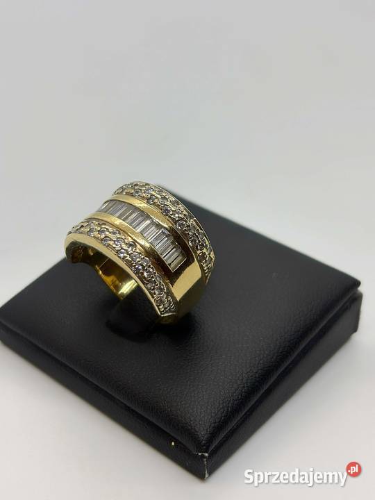 Złoty pierścionek pr 585 833g Rozmiar 16 Elbląg