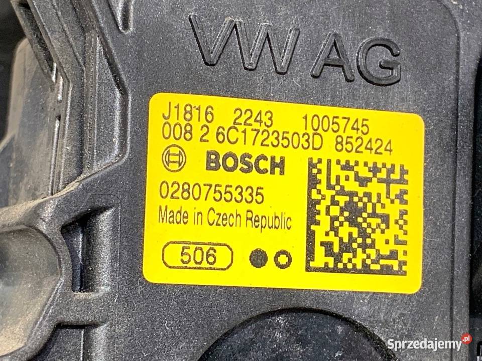 PEDAŁY MANUAL SKODA FABIA III 6C1721059M 10 75