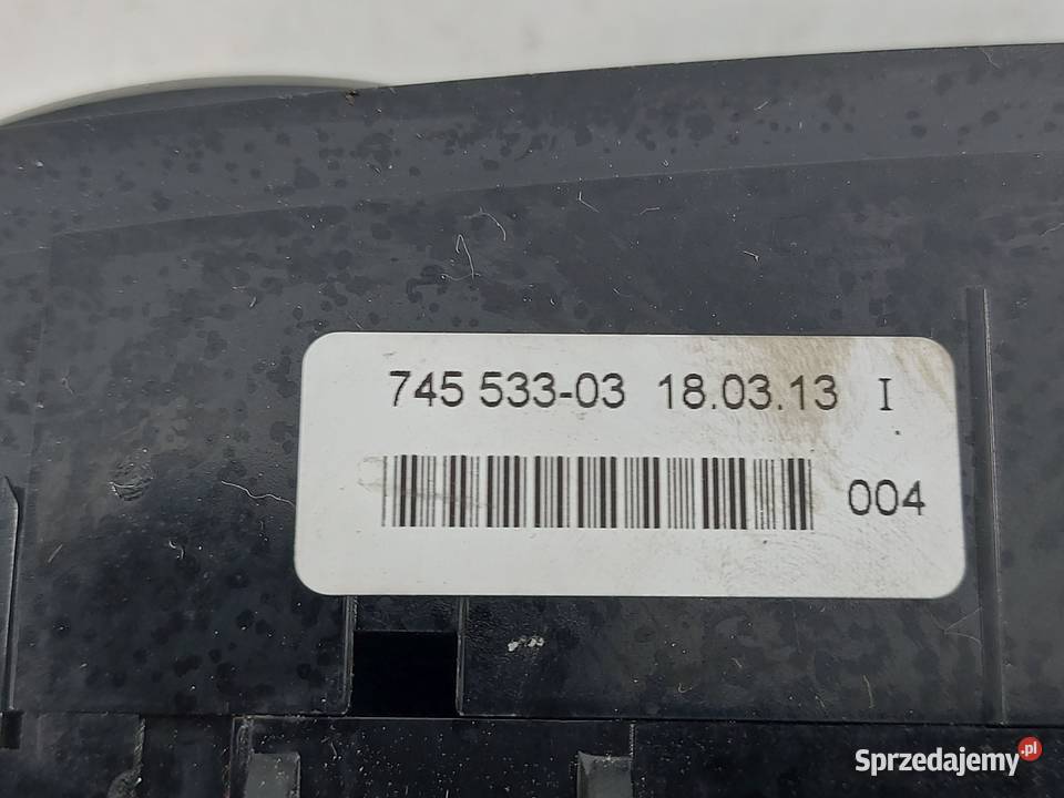 VW CRAFTER I LIFT 13r panel klimatyzacji osobowe świętokrzyskie Kielce