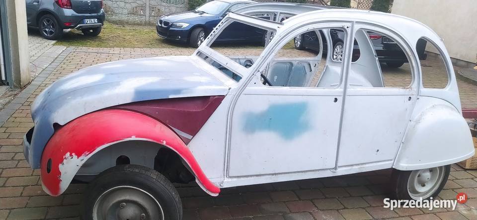 Sprzedam citroena 2 CV do ukończenia możliwa Motoryzacja Krotoszyn