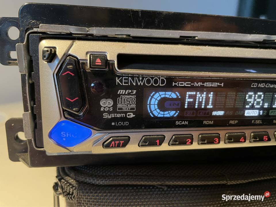 Radio Kenwood KDCM4524 mp3 4x50W łódzkie Bełchatów