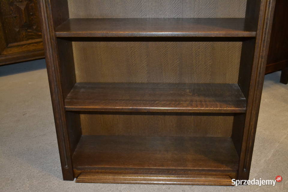 regał biblioteka stylowa dąb sprzedam