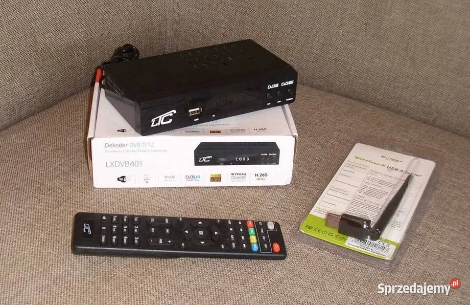 LTXDVB 401 DEKODER WIFI LTC TT2 antena sieciowa podkarpackie Lubaczów sprzedam